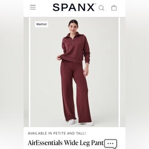 Spanx Air Essentials Wide leg pant